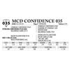 Image 1 : MCD CONFIDENCE 035