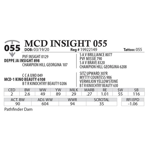 MCD INSIGHT 055