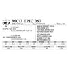 Image 1 : MCD EPIC 067