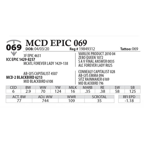MCD EPIC 069