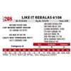 Image 1 : LIKE IT REBALAS 6108