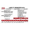 Image 1 : LIKE IT  PRINCESS 633