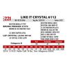 Image 1 : LIKE IT CRYSTAL 6112