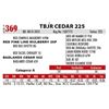 Image 1 : TBJR CEDAR 225