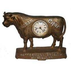 Adv. Clock - Durham Cigar