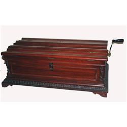 Regina Folding Top 27" Disc Music Box