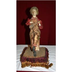 Automaton Lambert Clown Playing Mandolin
