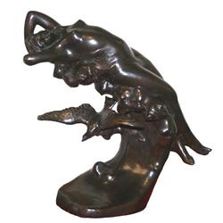 Bronze Sculpture Signed Rossi