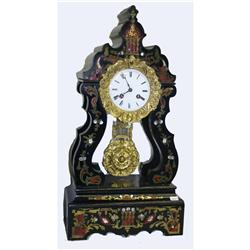 French Portico Shelf Clock