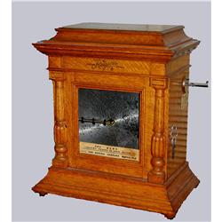 Regina 11" Upright Table Model Musical Box