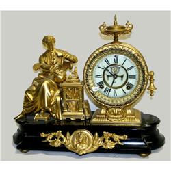 Ansonia Statue Clock