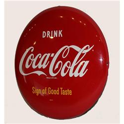 Coco-Cola Button - 12" Diameter