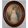 Image 1 : Oval Framed Picture of Woman