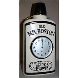 Adv. Clock - Old Mr. Boston