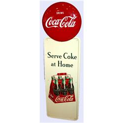 Tin Advertising Sign Coca-Cola