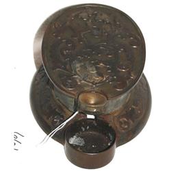 Cigar Cutter - Oval Shaped - Embossed