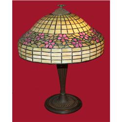 Table Lamp - Leaded Slag Glass