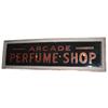 Image 1 : Arcade Perfume Sign - Reverse Painted