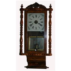 New Haven English Scroll Wall Clock