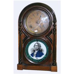Atkins Round Gothic 8-Day Clock
