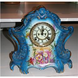 Ansonia Royal Bonn China Clock