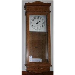 Oak Hanson Program Clock