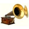 Image 1 : Duplex Phonograph with Brass Horns