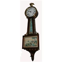 Standard Form Banjo Clock - Treasure Island