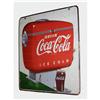 Image 1 : Coca-Cola Porcelain Adv. Sign