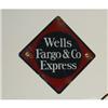 Image 1 : Porcelain Wells Fargo Sign