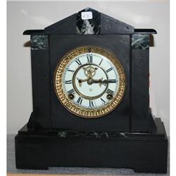 Black Marble Clock