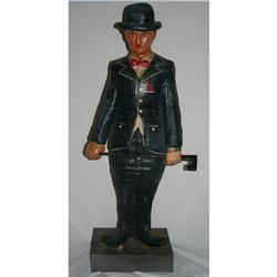 Charlie Chaplin Papier Mache Figure