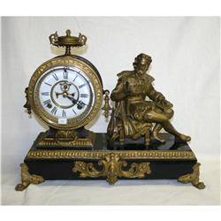 Ansonia Statue Clock