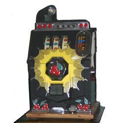 Mills 5 Cent Sunburst Slot Machine