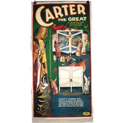 Lithograph Carter the Great & Elongated Maiden