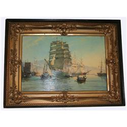 Print or Painting “Thermopylae Leaving Foochon”