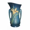 Image 1 : Roseville Pottery  Vase - 9"  Zephyr Lily