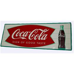 Coca-Cola Tin Adv. Sign