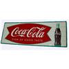 Image 1 : Coca-Cola Tin Adv. Sign