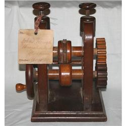 Patent Model Horshoe Nail Forging Machine