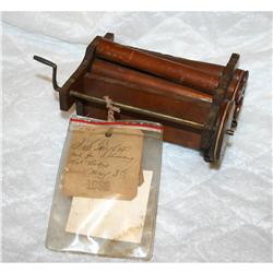 Patent Model Machine for Shrinking Hat Bodies