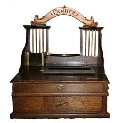 Wooden Cash Register