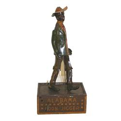 Tin Wind-up Alabama Coon Jigger by Strauss