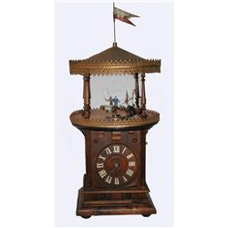 Wooden Clock - The Equestrienne