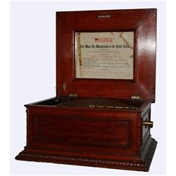 Regina Music Box - 15 ½" Disc Player