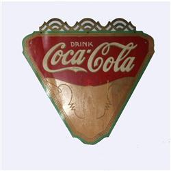 Triangular Shaped Coke Sign
