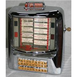 Jukebox Wall Box - Seeburg 200-selection