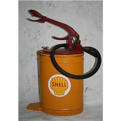 Grease Pump - Shell Logo