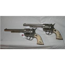 Two Hubley “Cowboy” Cap Pistols