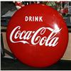 Image 1 : Coca-Cola Adv. Sign - 48" Coke Button